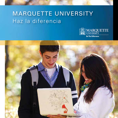 Admissions brochure in Spanish