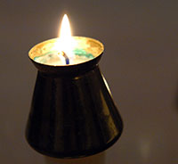 Holiday Reflection Candle