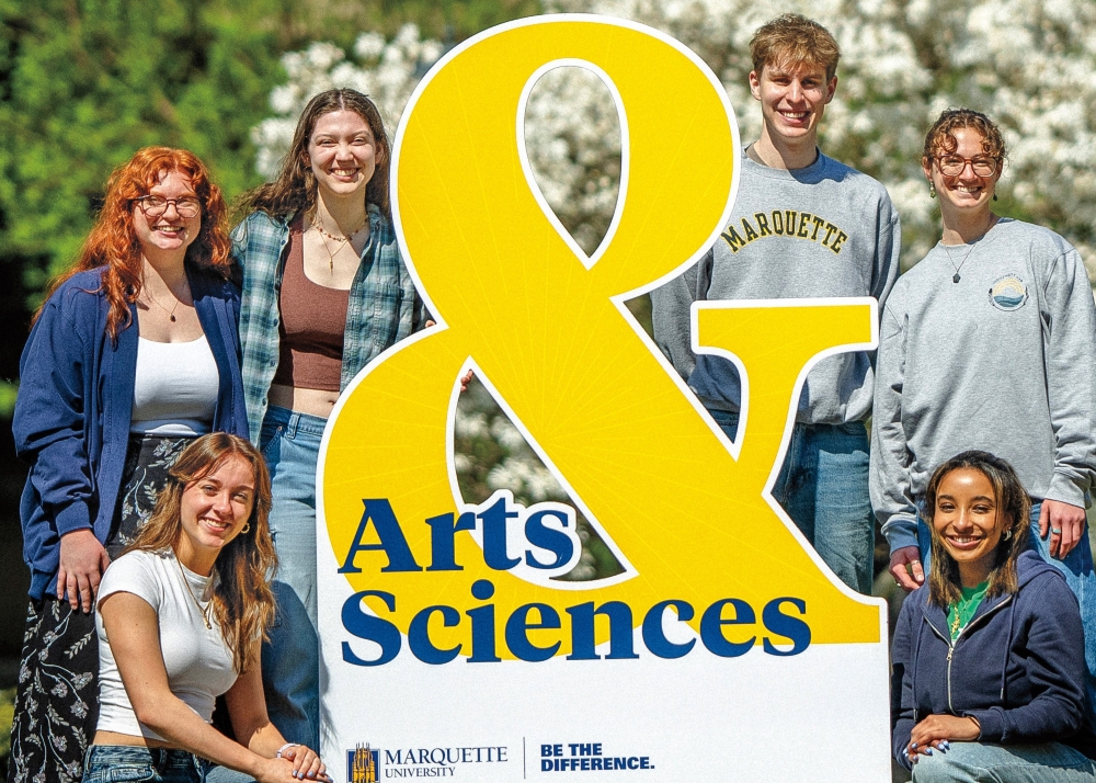 Students with ampersand