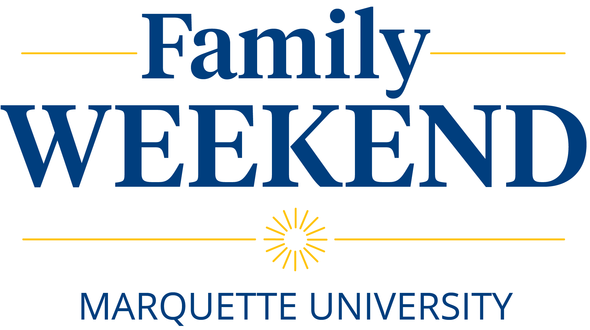 Family Weekend Marquette