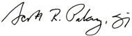Fr. Scott Pilarz signature