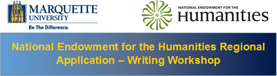 National Endowment for the Humanities Regional Application - Writing Workshop