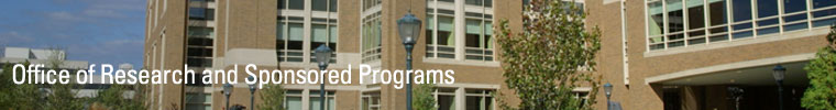 Office of Research and Sponsored Programs