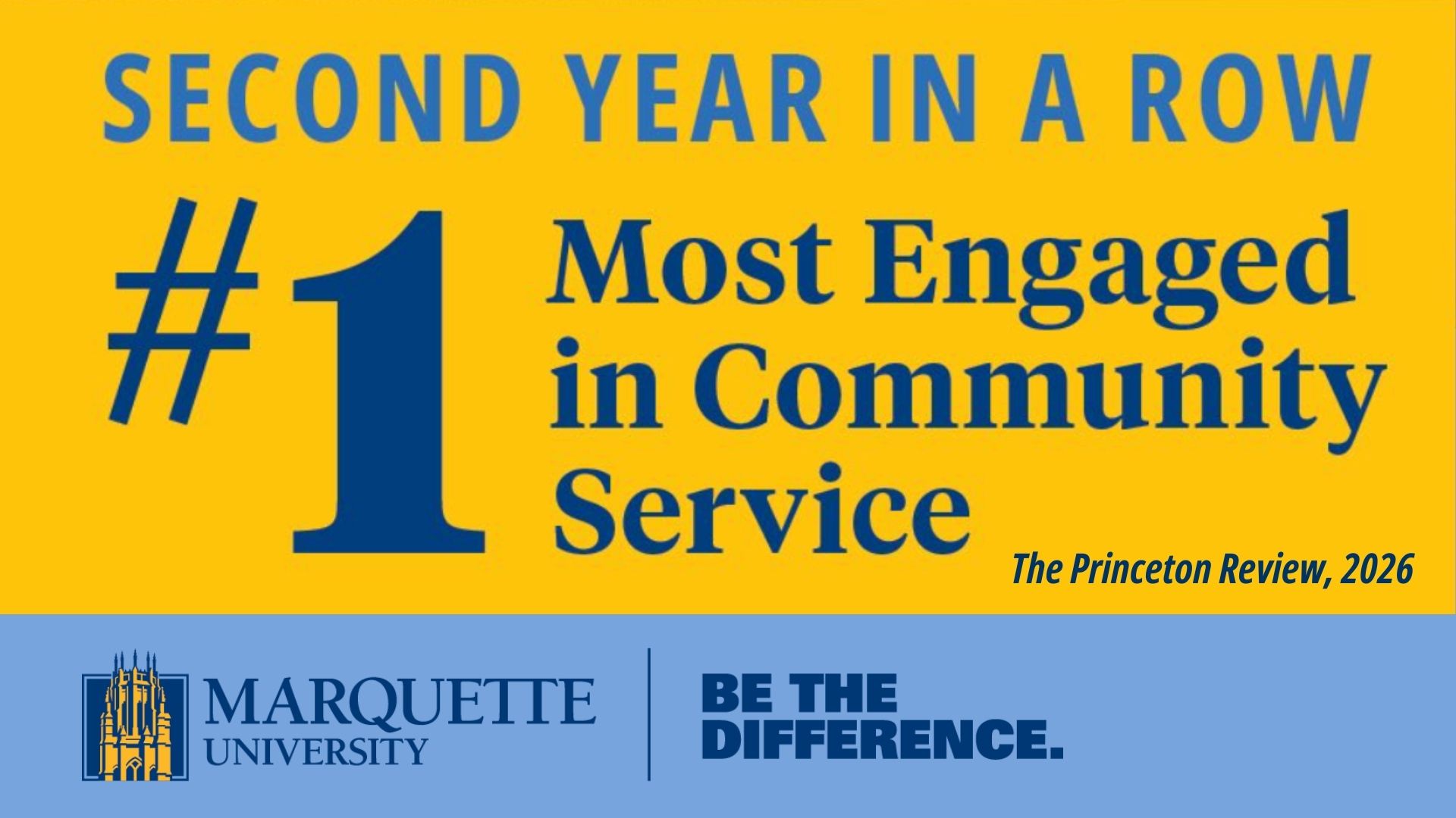 Service at Marquette