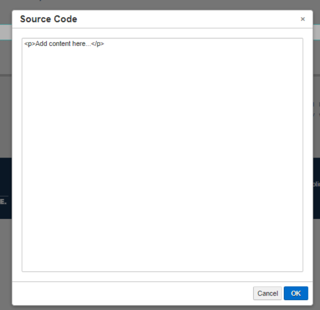 Source Code <p>Add content here...</p> 