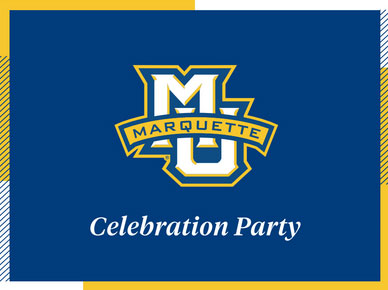 Marquette engram party invite card