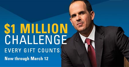 $1 Million Challenge - now through March 12