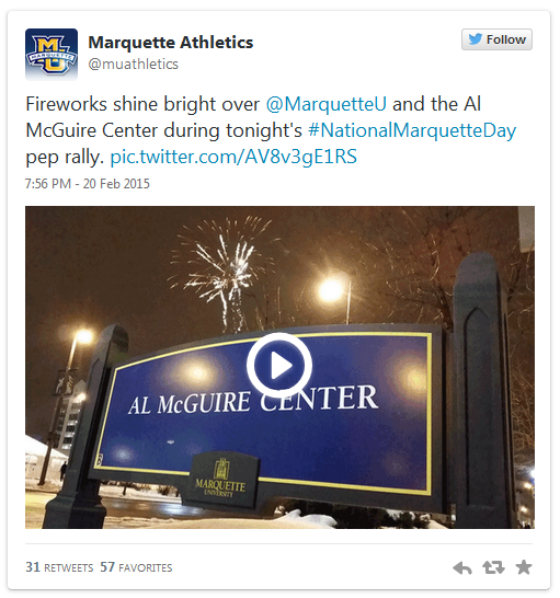 National Marquette Day 2015 on Storify