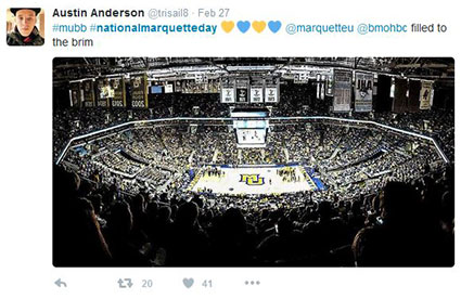 National Marquette Day on Twitter