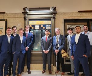 Group at Bureau of Printing and Engraving