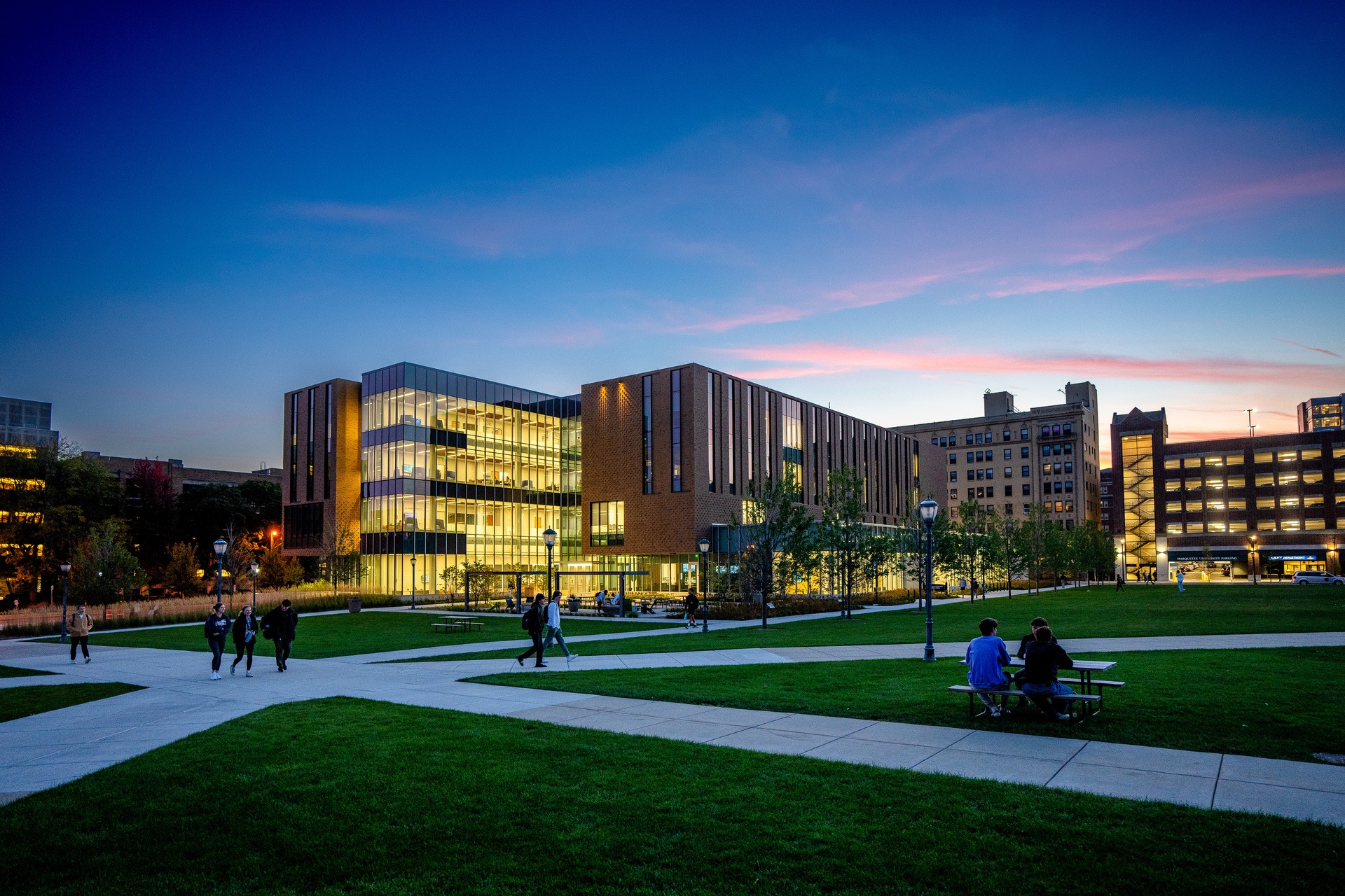 Exterior of O'Brien Hall