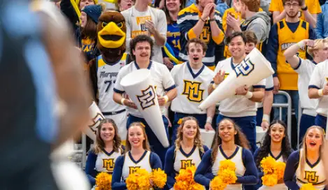 marquette university basketball fans