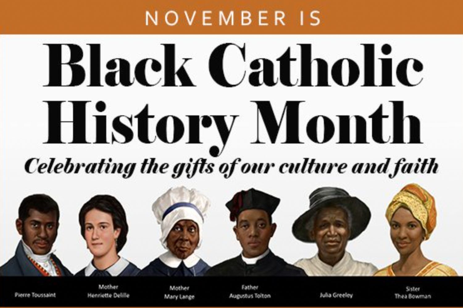 Image of Black Catholic History Month