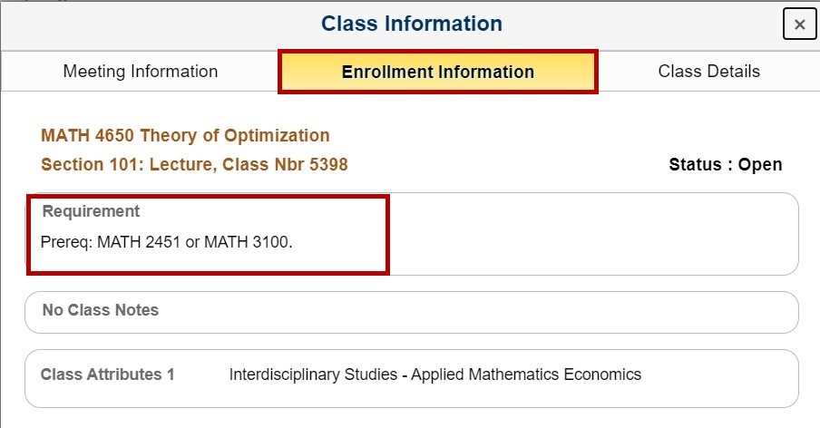 prerequisites-class-information