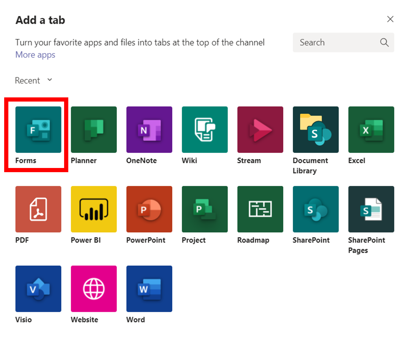 How to Create a Microsoft Form in a Teams Tab // Digital Learning //  Marquette University