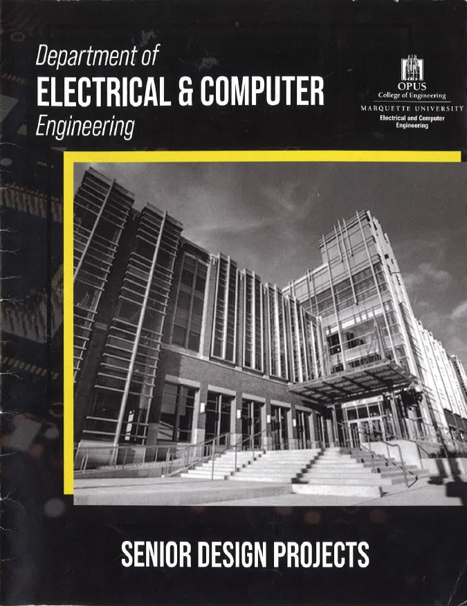 Cover of 2022 EECE Senior Design Catalogue