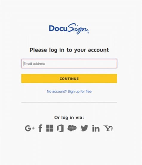 Accessing A Docusign Account With Multiple Accounts It Services