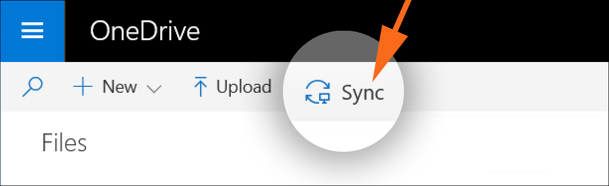 sync onedrive