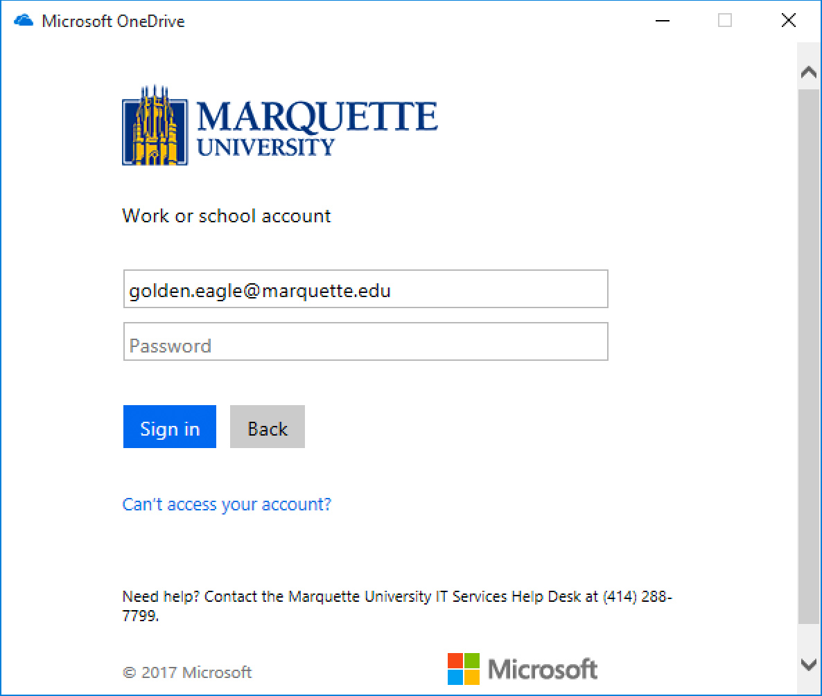 Log in to Microsoft 365 : Marquette University ITS