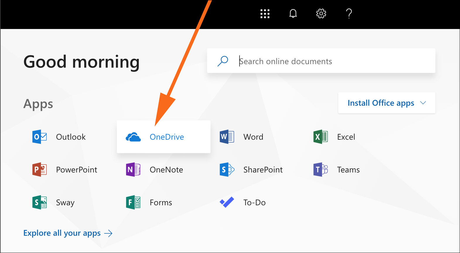 sync onedrive