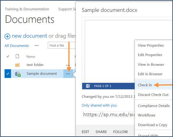 SharePoint 2013 FAQ | IT Services | Marquette University