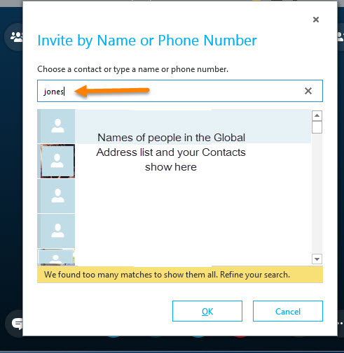 business with a skype phone number