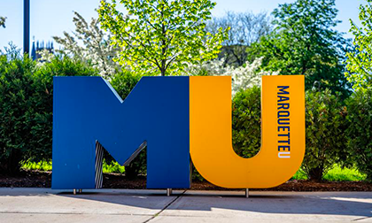 MU sign outside of AMU