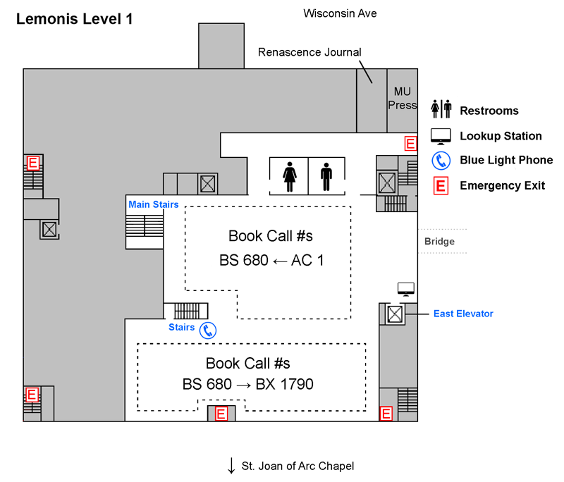 First floor of Lemonis Center for Student Success