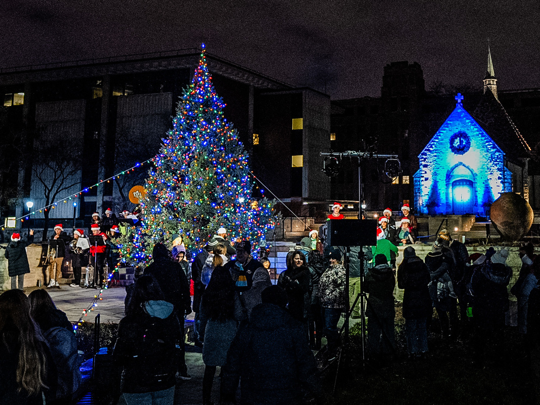 2023 Christmas tree lighting ceremony