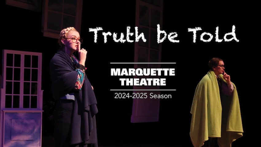 Poster for Marquette Theatre 2024-25 season