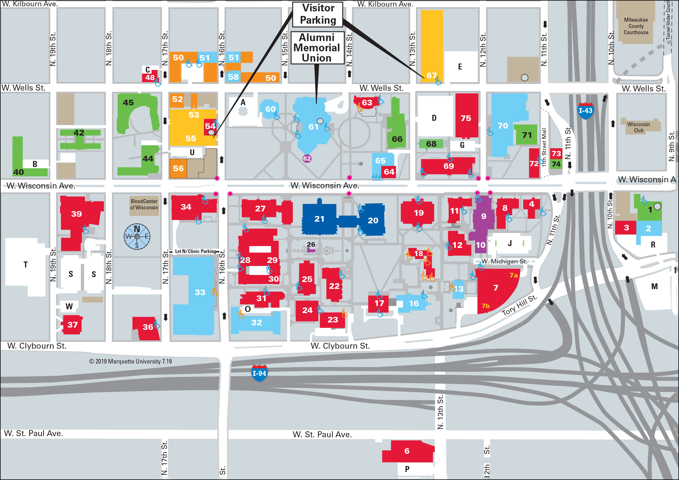 map of marquette university        <h3 class=