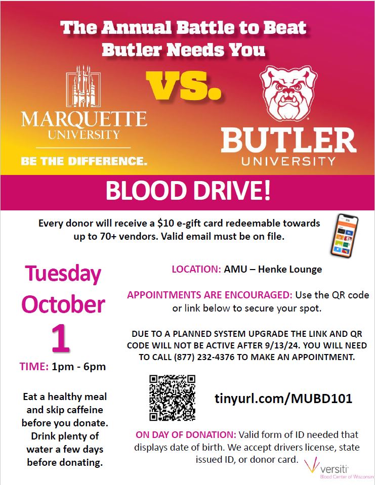 blood drive october 1