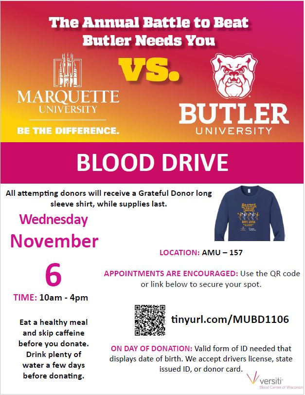 nov 6 blood drive