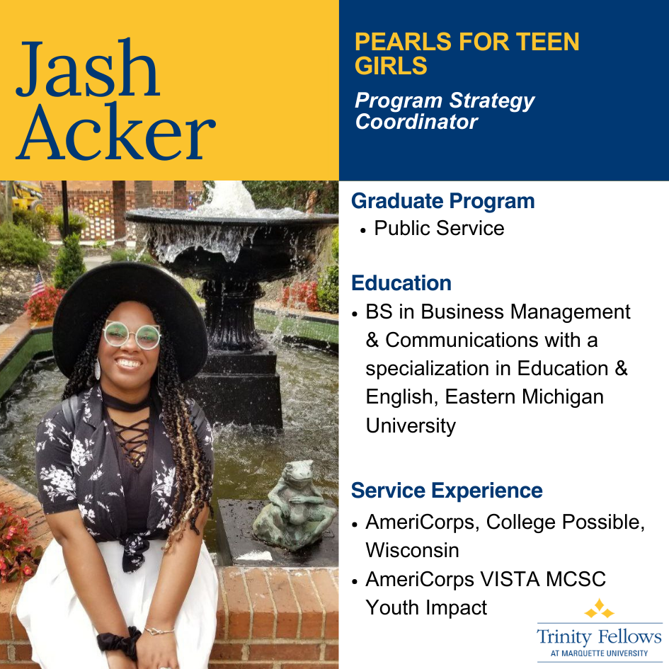 Trinity Fellow Jash Acker