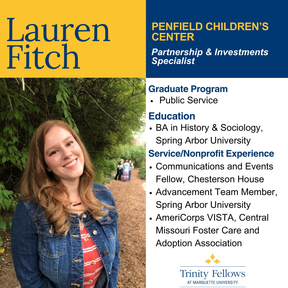 Trinity Fellow Lauren Fitch