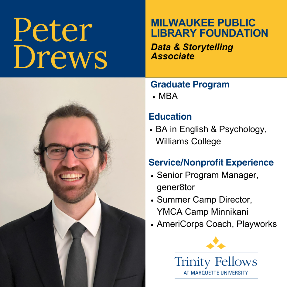 Trinity Fellow Peter Drews